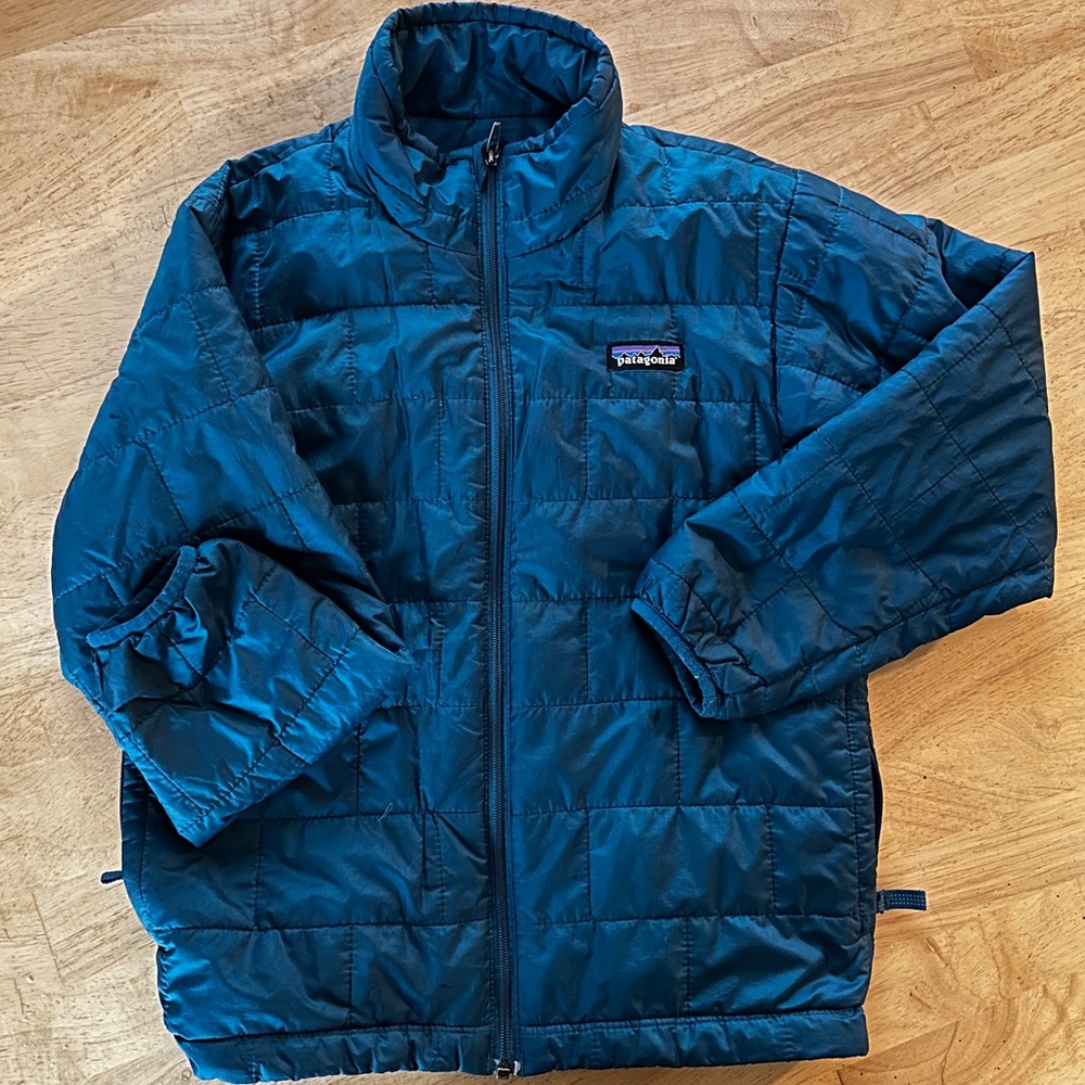 Patagonia Navy Nano Puff Quilted Jacket
